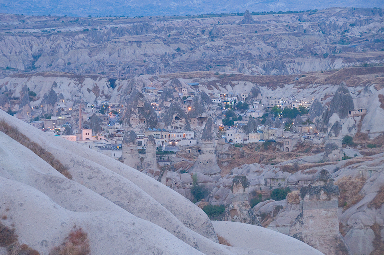 Paysages de la Cappadoce.