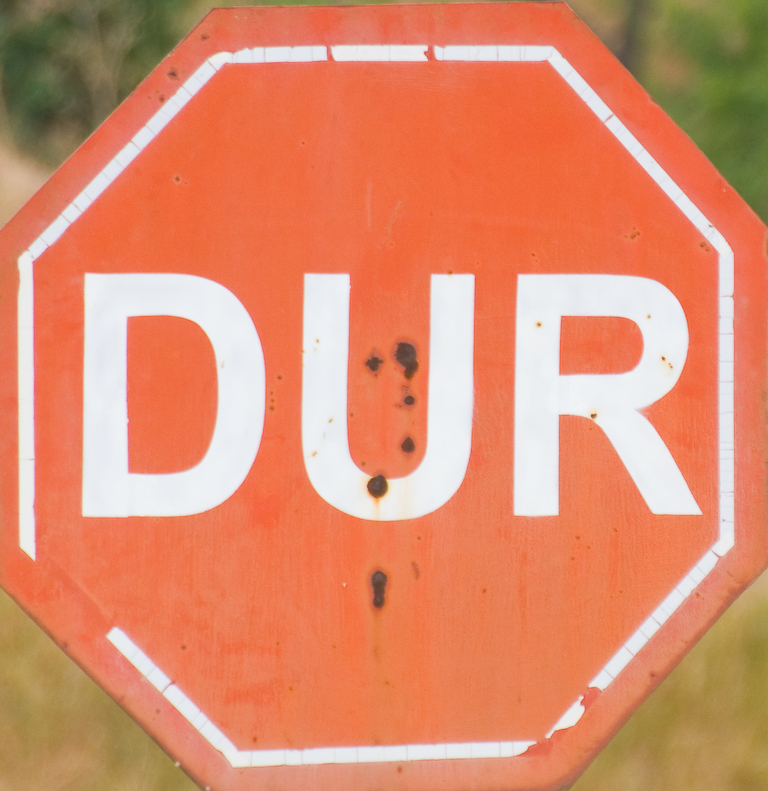 Arrêt / Stop