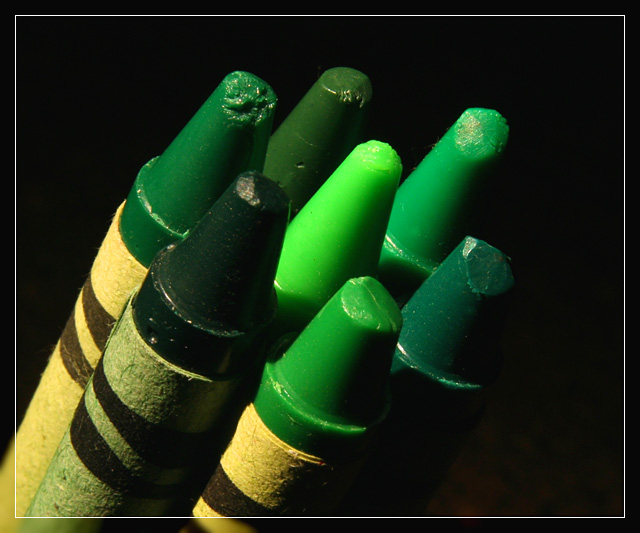 Green Crayons
