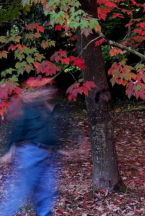 Just Couldnt Outrun the Self-Timer!
