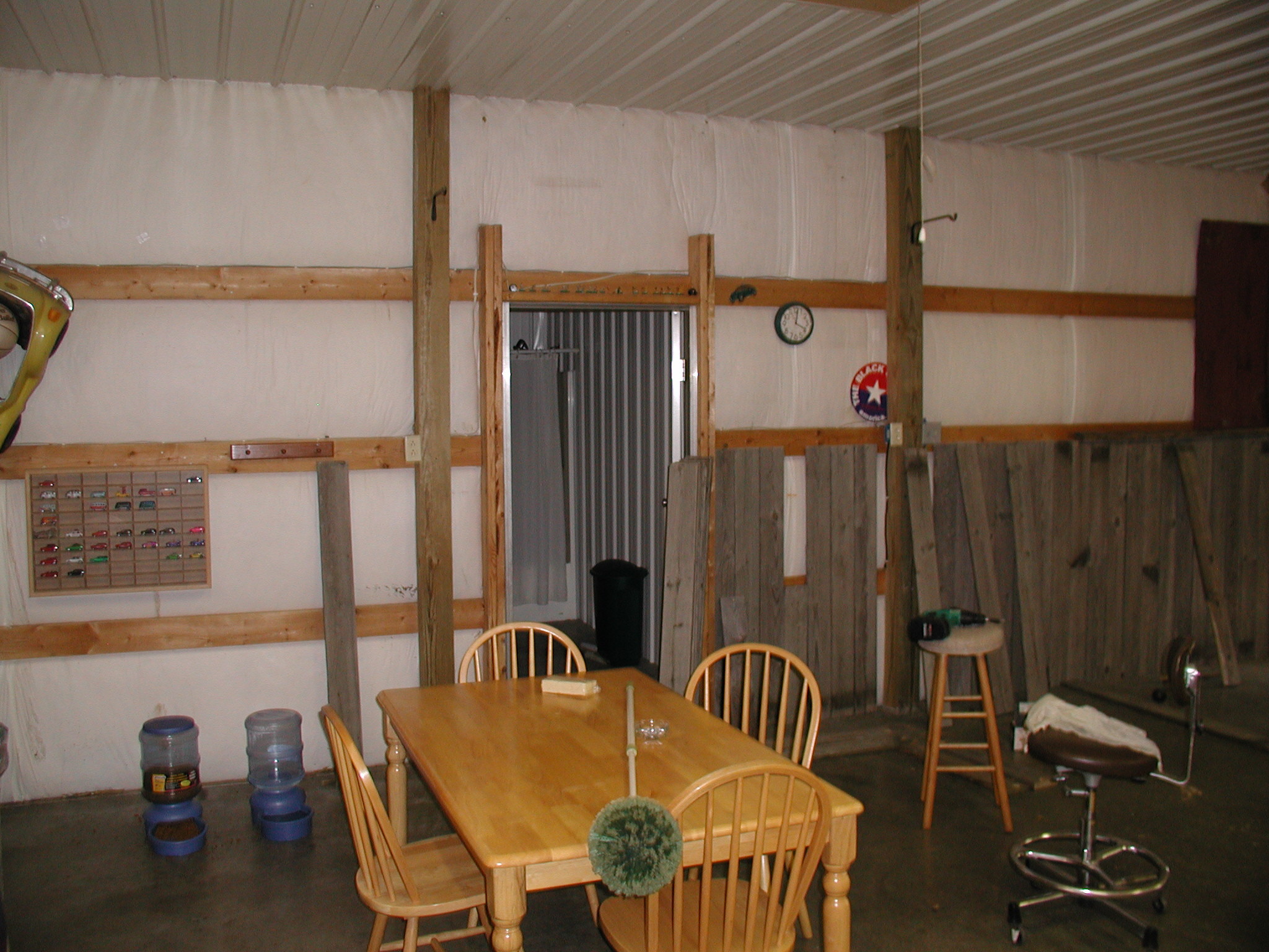 Partial remodel (barn wood)