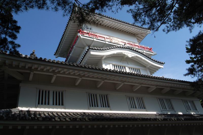 Osumiyagura , reconstitution de l'une des tours du chateu Kubota.