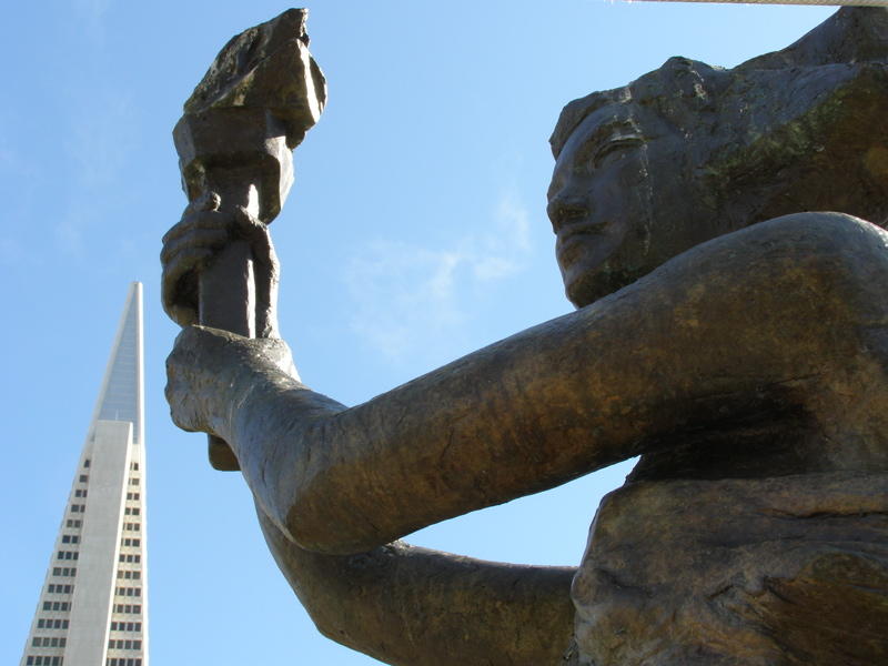 Goddess of Democracy, Portsmouth Square