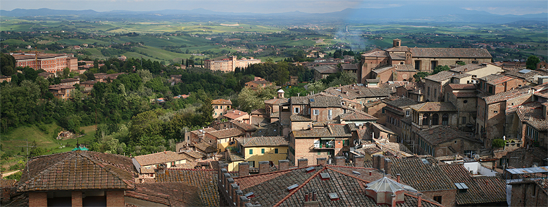 From the Facciatone (PhotoShop panorama)