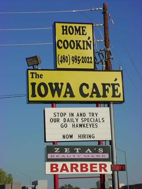 The Iowa Caf Mesa