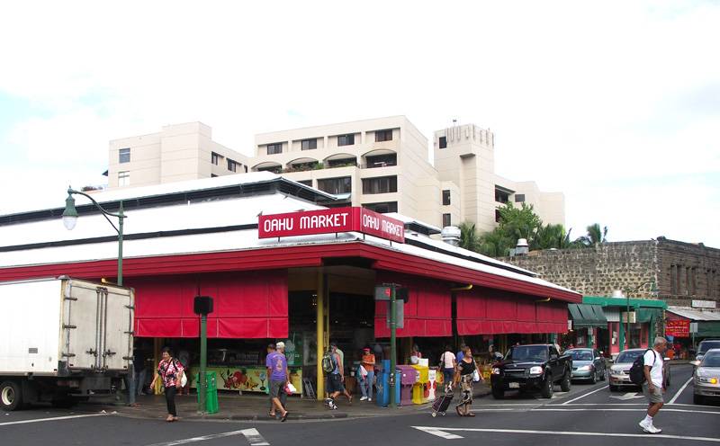 Oahu Market.