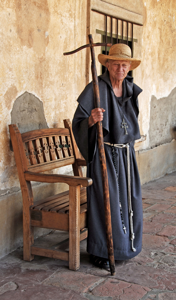 5.  Actor Posing as Fr. Junpero Serra