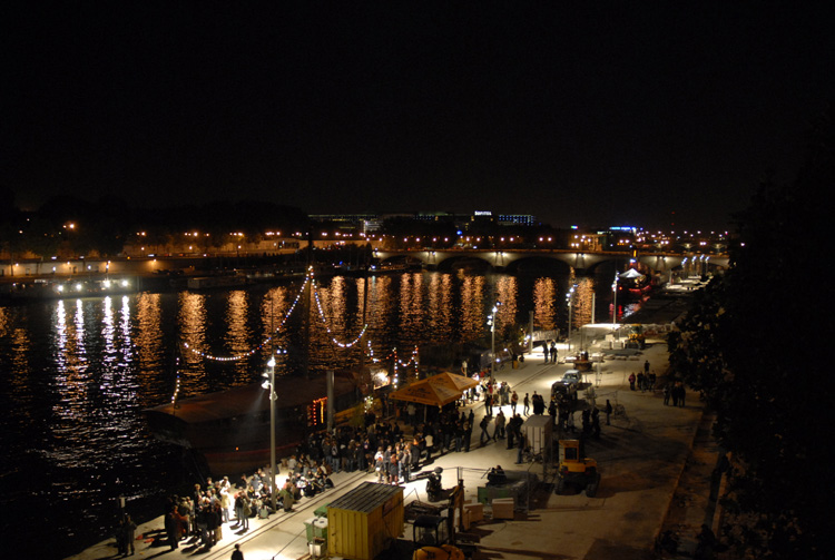 October 2006 - The white Night  - Quai de Tobiac 75013