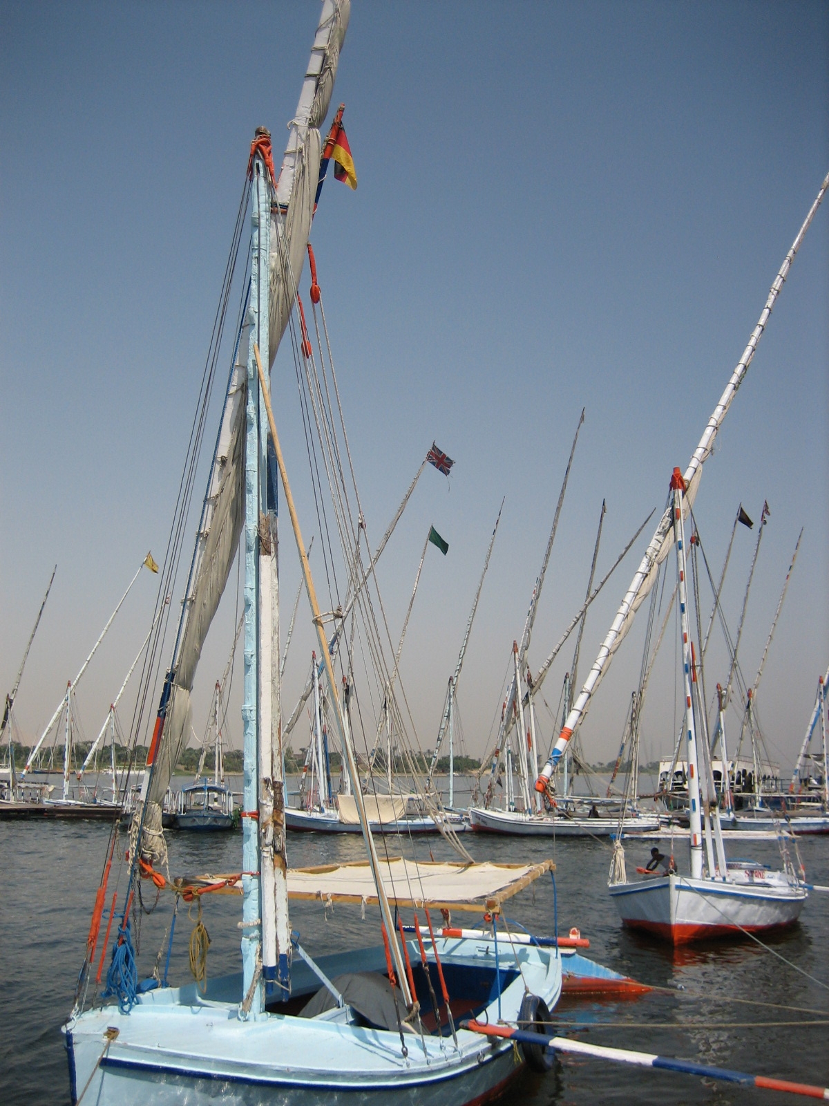 River Nile sailboat