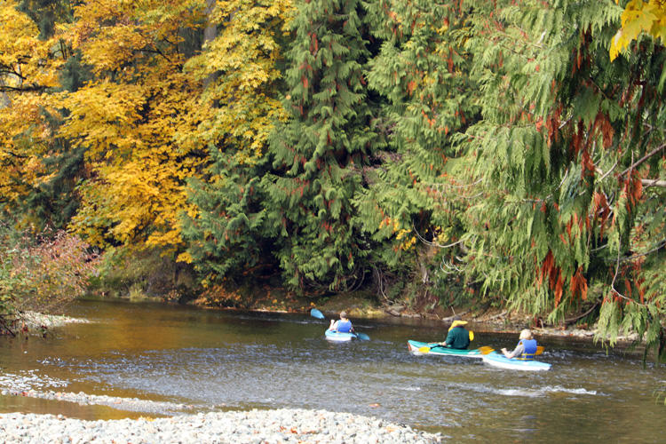 river kayakers