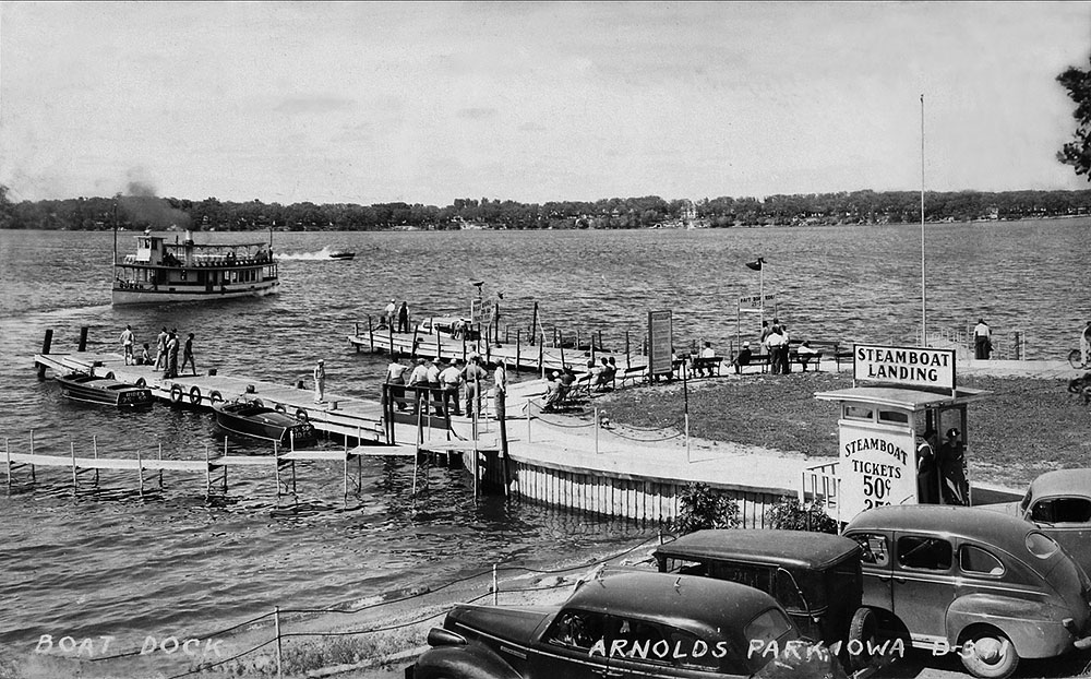 Steamboat Landing 1950s