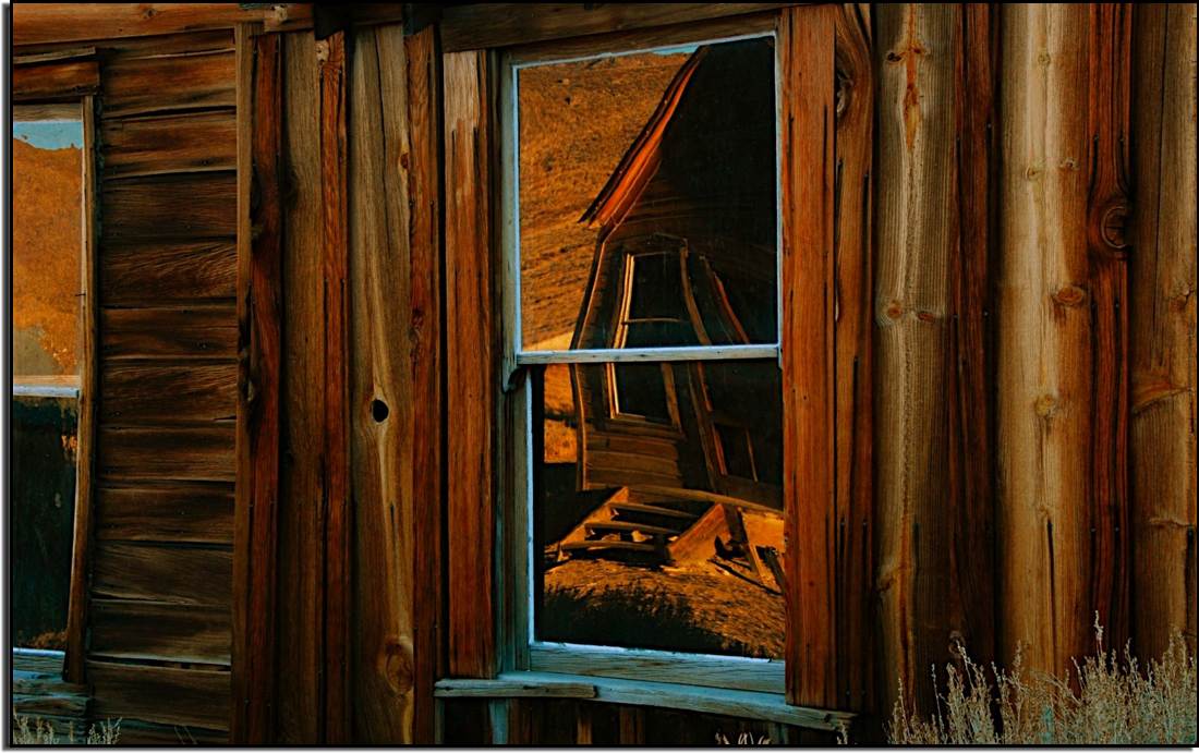 Window Reflection, Bodie