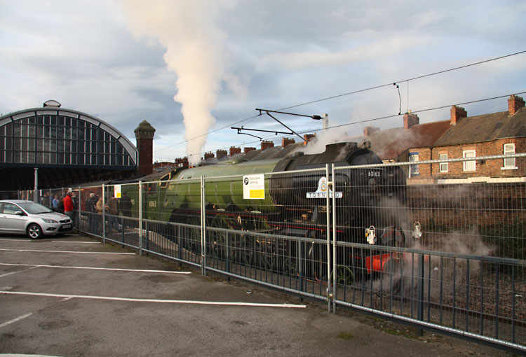 Tornado 60163, Darlington Station