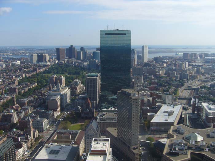 Hancock Tower from Prudential Centre