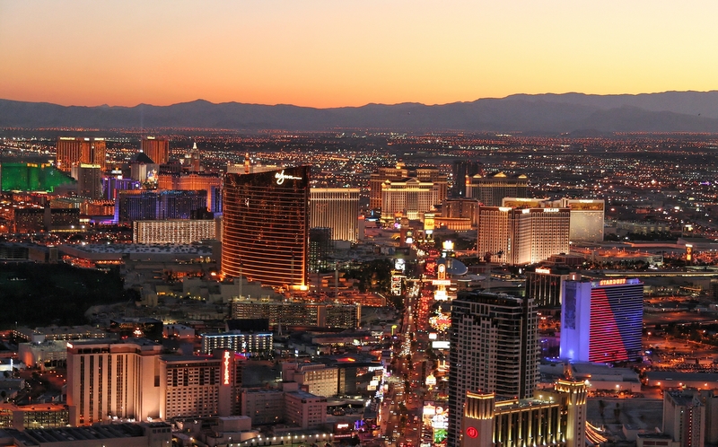 The Strip at Sunset