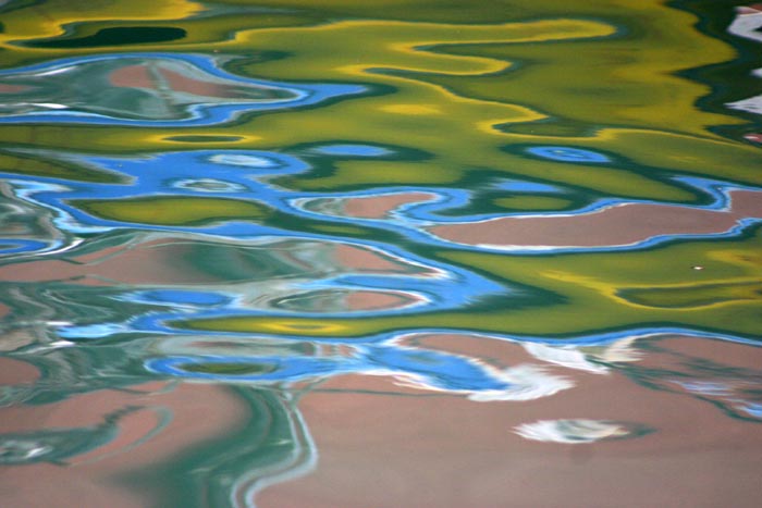 coloured water