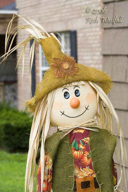 September 29, 2006  -  Happy Scarecrow