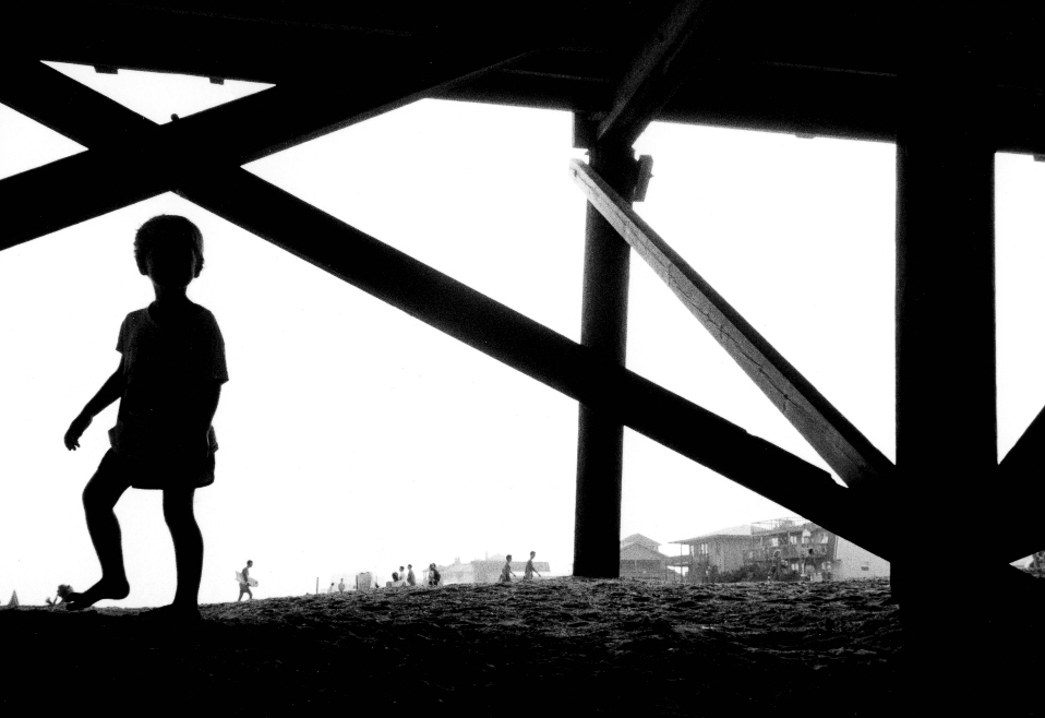 Under the boardwalk