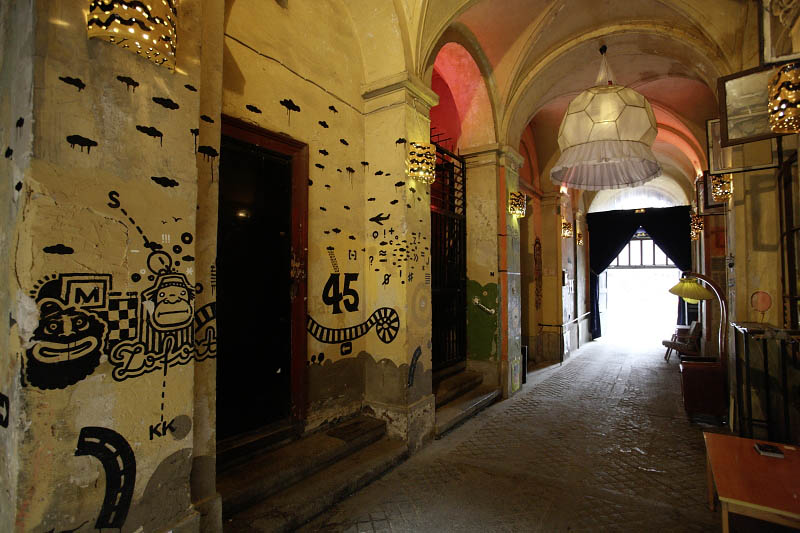 Bar entrance at the Old Jew Neighbourhood