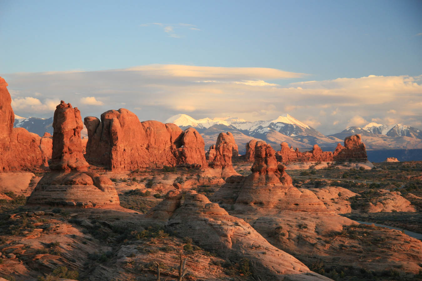 Garden of Eden at Sunset