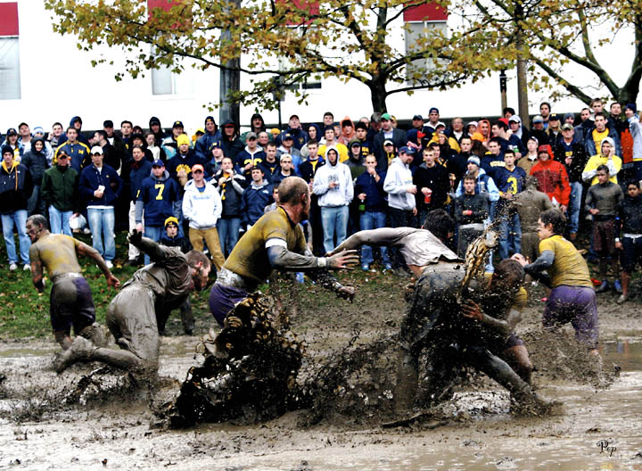 Annual Mud Bowl at the University of Michigan