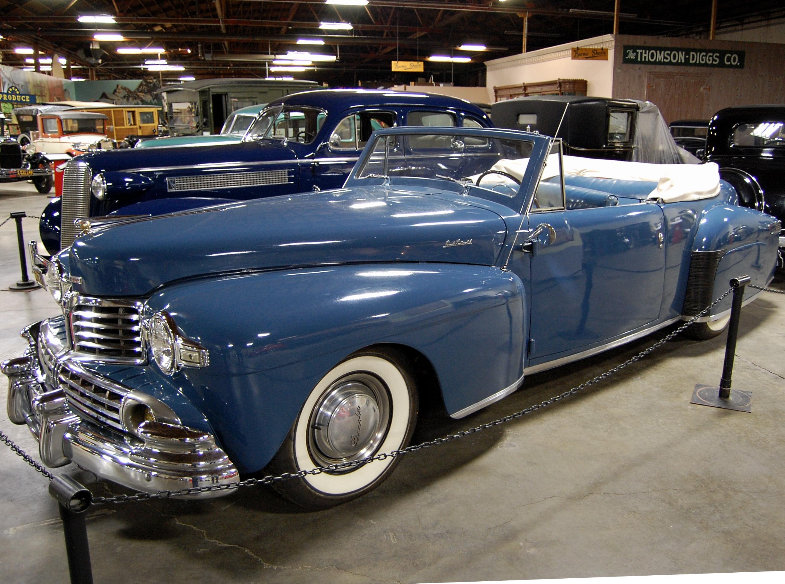 1947 Lincoln Continental convertible