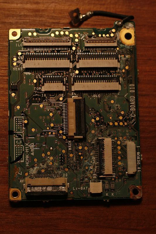 Dremeled circuit board