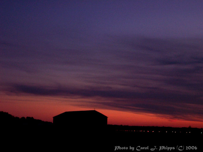 Monday Evening Sunset.