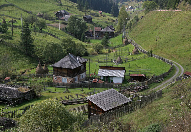 landscape in Maramures