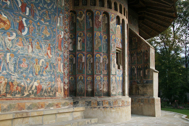 monastery Voronet in Bukowina