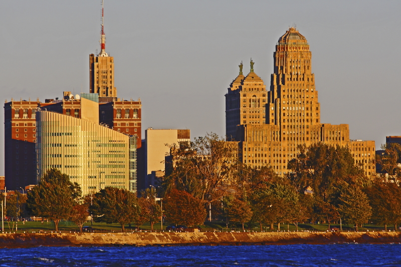 Autumn Hits Buffalos Shore