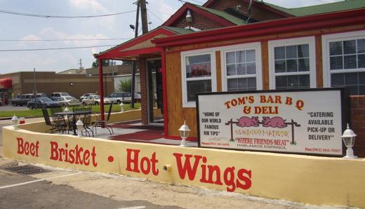 Toms BBQ 4087 Getwell Rd. at Raines Rd. Memphis