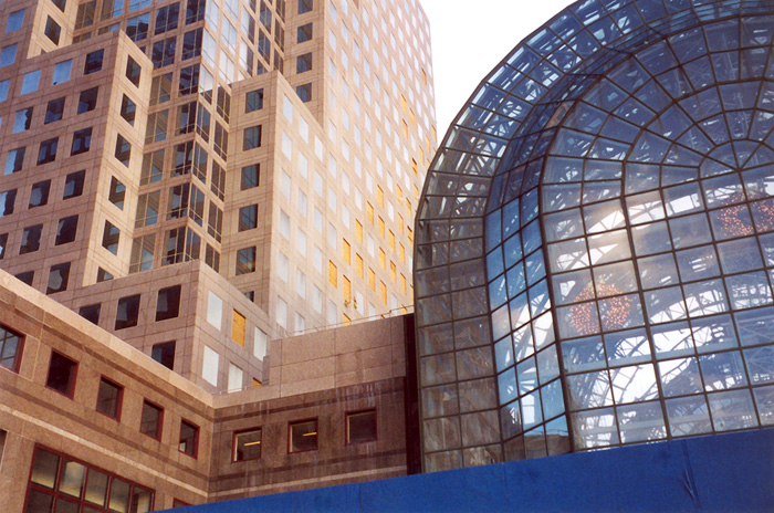 Amex Tower Damage
