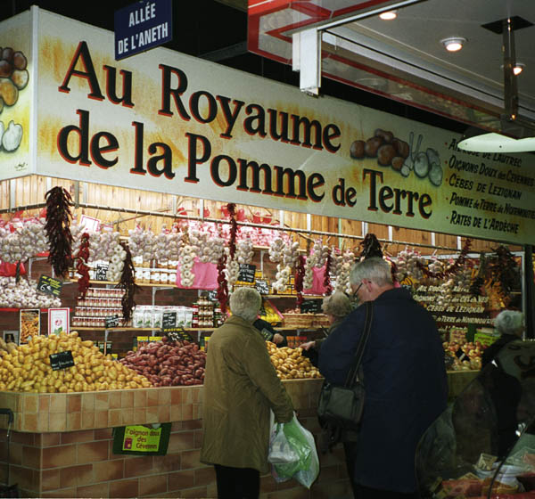 Nimes market, France