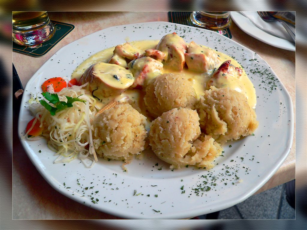 Atlantic Escallops With Mexican Yucca Puree , Holy Shit !!! Munich, Germany