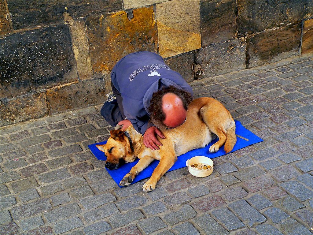 Cruel Reality Of Capitalism... Prague, Czechia