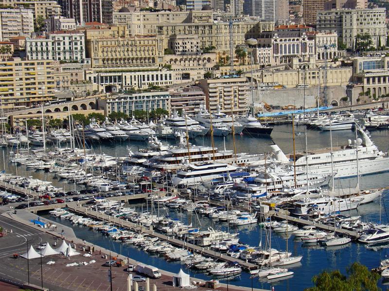 The harbor at Monaco