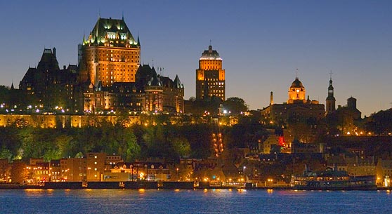 Quebec City At Dusk 42924