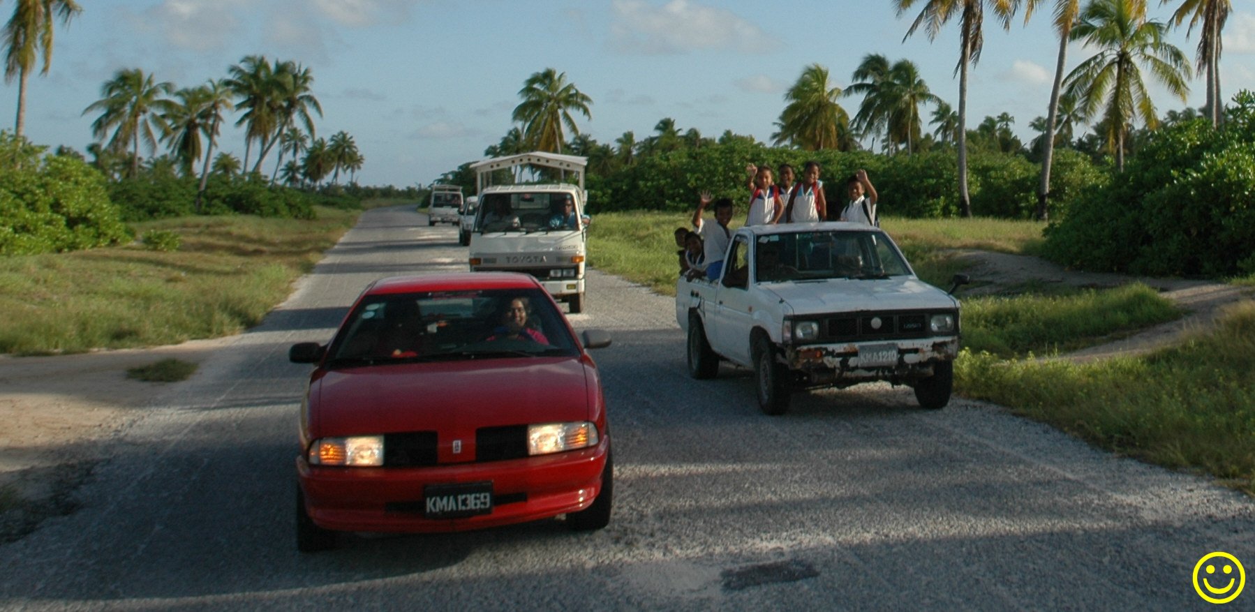 Peak hour Kiritimati