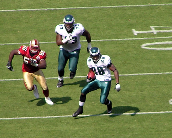 San Francisco 49ers vs Philadelphia Eagles - 9/24/06