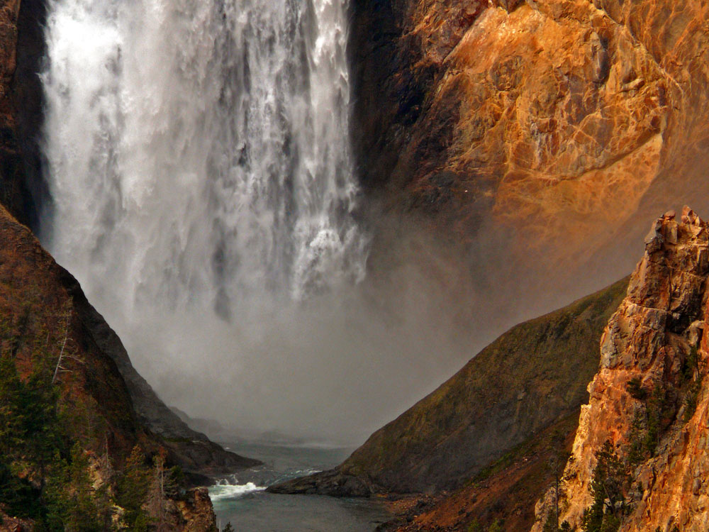 Lower Falls, Yellowstone River, Yellowstone National Park, Wyoming, 2006