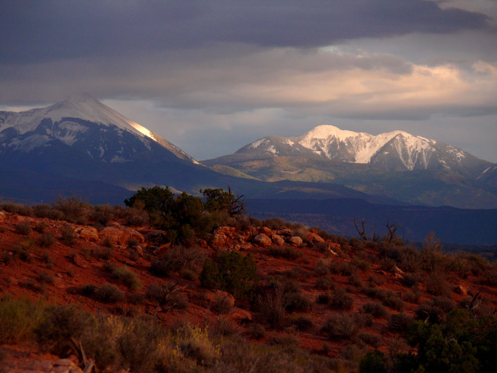 Mountain vista, Arches National Park, Utah, 2006