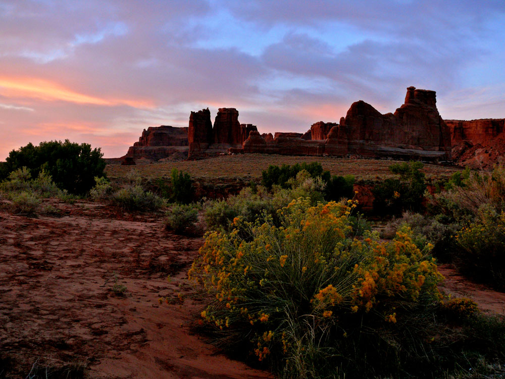 Ancient landscape, Arches National Park, Utah, 2006