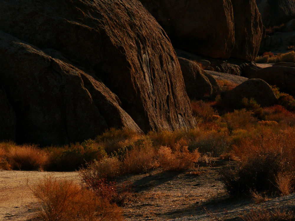Sunset, Alabama Hills, Lone Pine, California, 2006