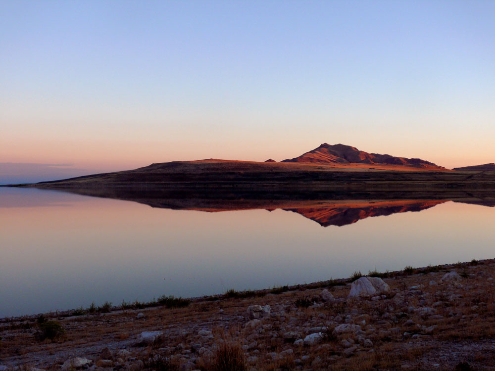 Mirrored, Antelope Island, Utah, 2006