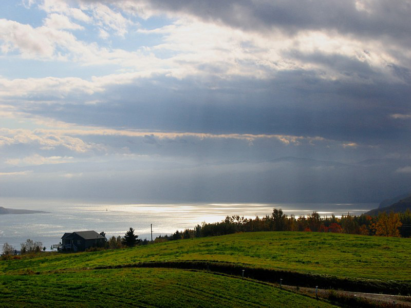 Le chenal de l'Isle aux Coudres