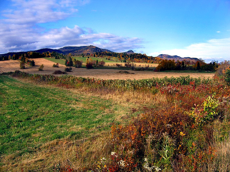 Le mont des boulements