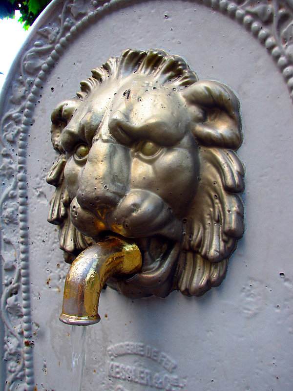 la fontaine du lion