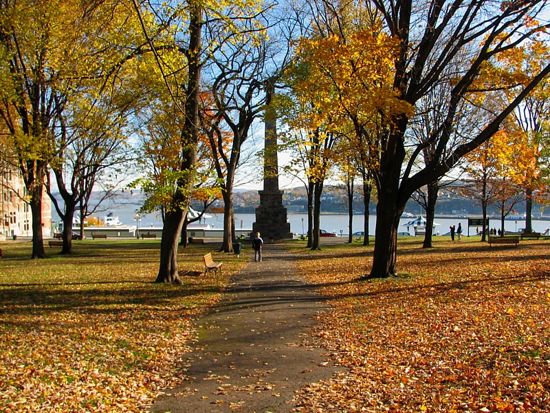 le jardin des gouverneurs en automne