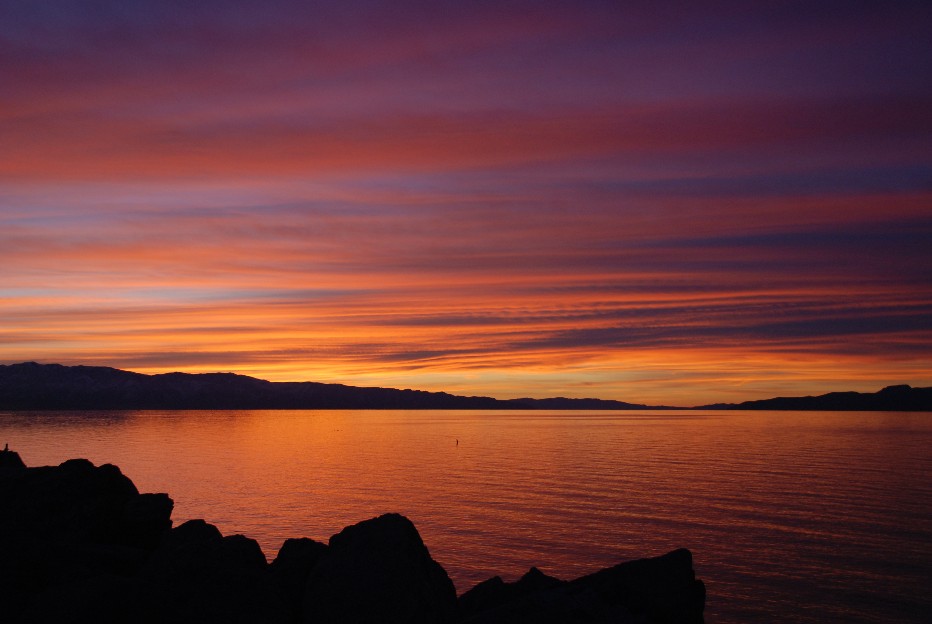 Great Salt Lake Sunset